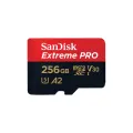 SanDisk Extreme pro micoSD 256GB Card (200Mb/s). 