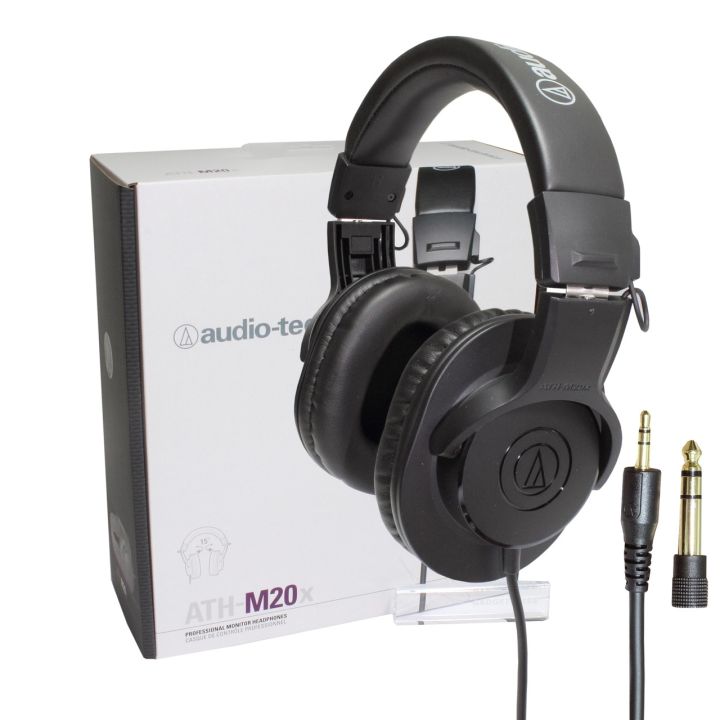ATH-M20X Adio Technica Studio Recording Wired Professional Monitor Headphones Recording