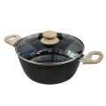 Granite Stone Casserole 26cm / 26cm Granite Stone Casserole/ Granite Stone Coated Aluminium Casserole 26CM. 