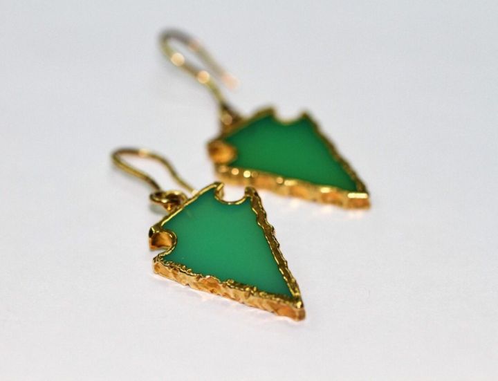 18K Gold Plated Sterling Silver Earrings