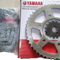 Genuine Yamaha R15 Chain Sprocket Set - Part No B9EWE6606000. 