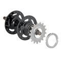 Fixed Gear Mountain Bike Wheel Cog Bicycle Threaded Sprocket Lock Rings Maintenance Cycling Crankset Accessories[carfire]. 
