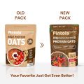 PINTOLA 22g High Protein Oats 1kg, Dark Chocolate,No Refined Sugar, with Almonds Raisin, Pumpkin and Chia Seeds, 8g Fibre, Rolled Oats, Breakfast Cereals | Gluten Free (FROM INDIA). 