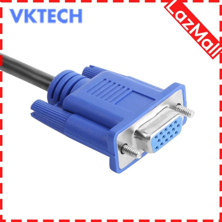 VGA%20Splitter%20Cable%201%20Computer%20to%20Dual%202%20Monitor%20Male%20to%20Female%20Adapter%20Wire%20-%20Image%205