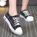 2023Spring New Canvas Shoes Women's Breathable Fashionable Sports Casual Shoes Korean Style Versatile Flat Student Shoes for Children. 