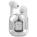 Crystal Ultrapods Pro Tws Wireless Earbuds Ultra pods Pro Tws Bluetooth Earbuds TWS Earphone with Fast Charge and LED Digital Display Gaming Touch Waterproof Wireless Bluetooth Headphone Charging Case with 6 Month Warranty. 