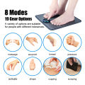 Tens Foot Massager Mat Electric EMS Portable Foldable Pad Relief Pain Reflexology Foot Acupoint Massage Pulse Muscle Stimulation. 