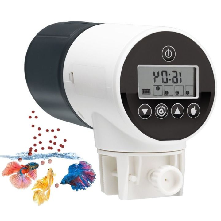 Feeding Device 200ml Large Capacity Automatic Fish Feeder Timer ...