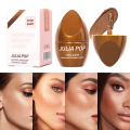 Bronzer Highlighter Liquid Waterproof Long-lasting Face Contouring Hairline Shadow Conditioner with Pearlescent Makeup Cosmetics. 