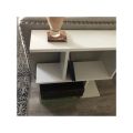 Modern Tall Floor Shelf Home Décor for Rooms, Halls, Entryway and Home Library | Micro Décor. 