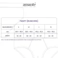 Amante Microfiber Thong Panty Pack (x3 Pcs). 