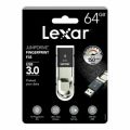 Lexar JumpDrive Fingerprint F35 USB 3.0 Flash Drive - 128GB - BRAND NEW. 