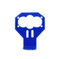 HC-SR04 Cartoon Ultrasonic sensor Holder/Mount Blue/Red. 