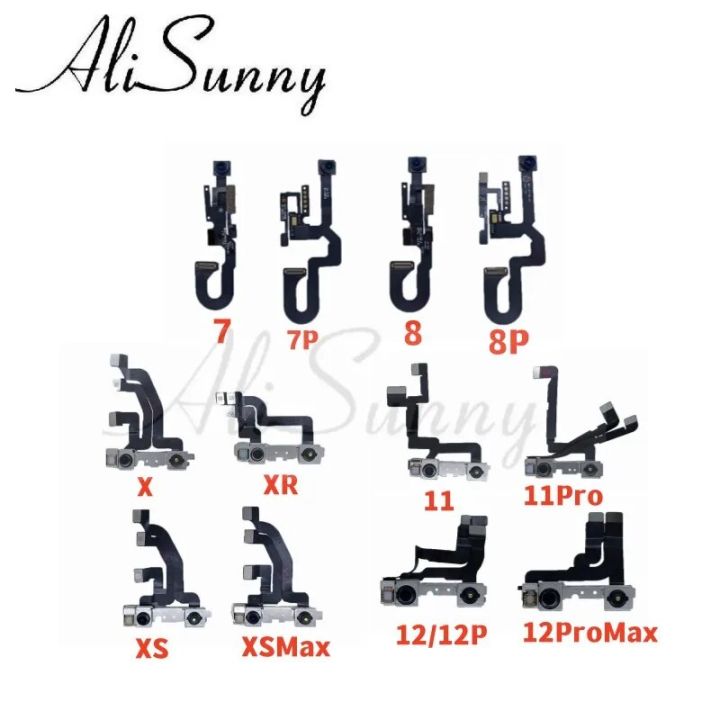 1pcs Front Camera Flex Cable for iPhone 11 12 Pro Max X XS 7 8 Plus ...