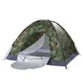 Green 4 manual Durable Light weight  Camping Tent. 