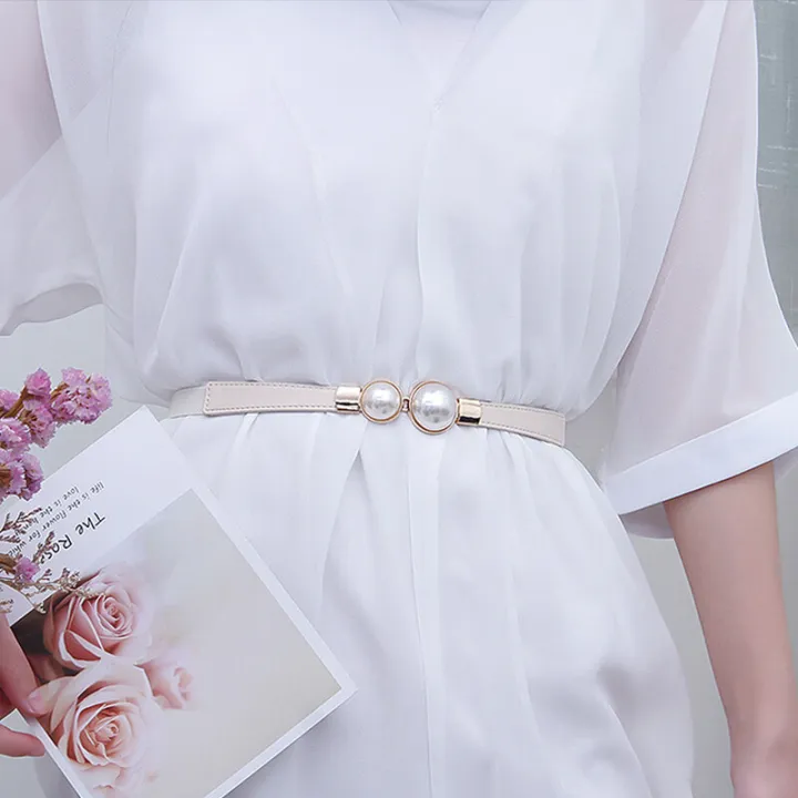 Hot%20Pearls%20Buckle%20Elastic%20Women%20Waist%20Belt%20Fashion%20Girls%20Dress%20Vintage%20Thin%20Belt%20for%20Jeans%20Skirt%20-%20Image%202