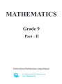 Mathematics Text Book G 9- English Medium Part 2. 