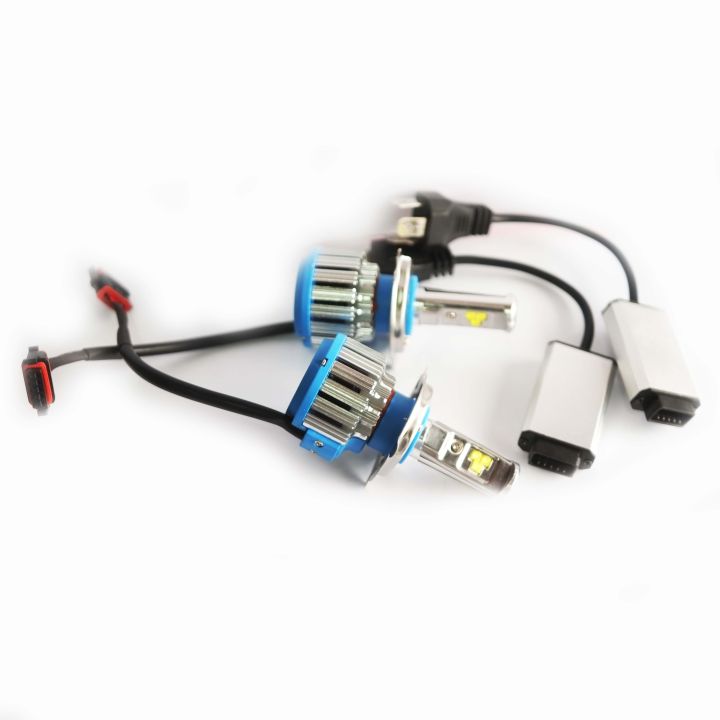 Turbo%20LED%20Tripple%20Chip%20High%20Quality%20LED%20H4%20Light%20pair%20-%20Image%205