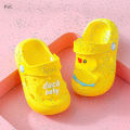 Baby Girls Boys Sandals Cartoon Duck Whale Flat Shoes With Hook Kids Whale Dino Duck Sandals Slippers Soft Non-slip Soled Newborn Shoes. 