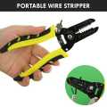 High Quality Professional Wire Stripper, Multipurpose wire crimping pliers, crimping cutter, hand tool for electricity. 
