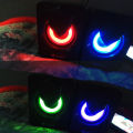 Kisonli L1030 Stereo 2.0 USB Powered Gaming Speaker | 3.5 mm Aux-in | Volume Control | RGB LED Lights | 2X3W | for PC, Laptop, Tablet. 