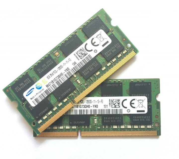 8GB DDR3 Laptop Ram 10600s/12800s Mhz