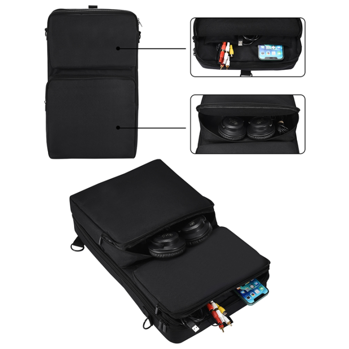 1%20Piece%20Portable%20DJ%20Controller%20Storage%20Bags%20Dustproof%20Turntables%20Protective%20Case%20Polyester%20Scratch-Resistant%20for%20Pioneer%20DDJ-400%20DDJ-FLX4%20-%20Image%204