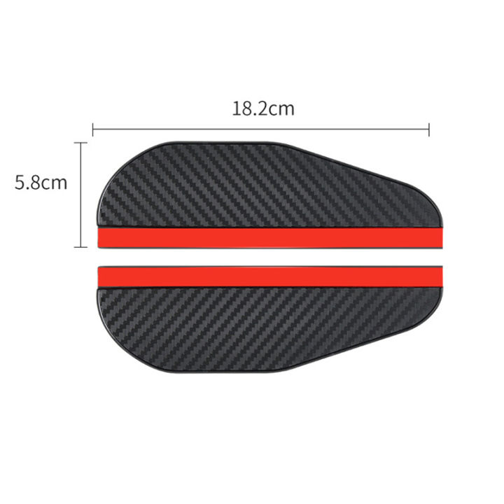 2PCS%20Car%20Rearview%20Mirror%20Rain%20Eyebrow%20Visor%20Carbon%20Fiber%20Side%20for%20Car%20Window%20Rain%20Protector%20Dacia%20Spring%20Kia%20Rio%204%20Honda%20Jazz%20-%20Image%207