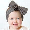 3Pcs/Set Cute Baby Headband For Girls Bow Solid Color Baby Girl Turban Kids Headwear Elastic Baby Hair Band Hair Accessories Set. 