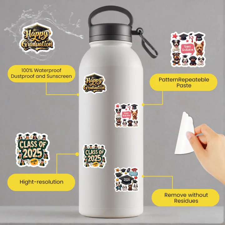 Waterproof%20Class%20of%202025%20Stickers%20Multicolor%20Diploma%20Stickers%20realistic%20style%20for%20decorating%20luggage%20student%20gifts%20celebratory%20events%20-%20Image%204