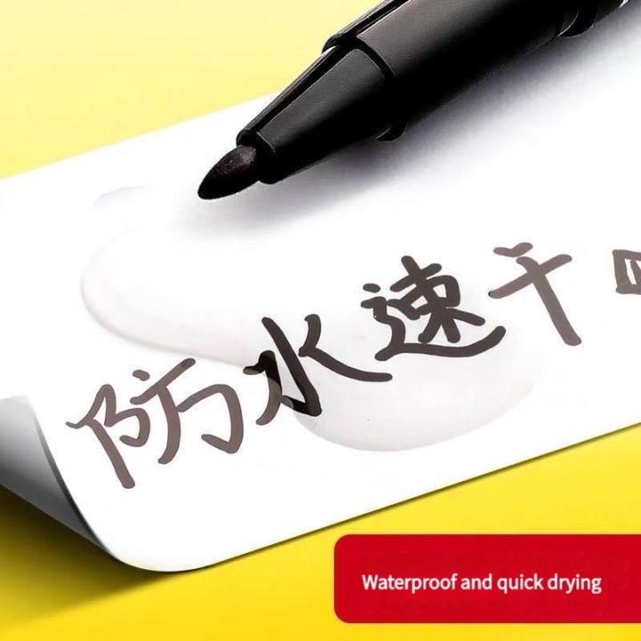 1PC%200.5/1mm%20Double-headed%20Marker%20Oil%20Based%20Permanent%20Markers%20Waterproof%20Media%20Disc%20Dual%20Tip%20Pens%20School%20Office%20Stationery%20-%20Image%203