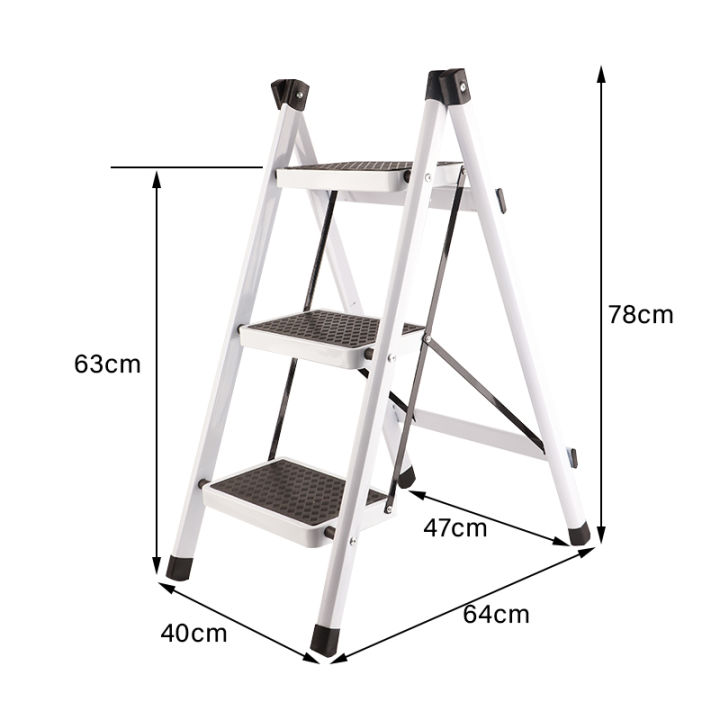 3%20step%20ladder%20folding%20step%20ladder%20folding%20ladder%20step%20Ladder%20Folding%203%20Steps%20Non%20Slip%20Waterproof%20Rustproof%20Household%20Handling%20Equipment%20-%20Image%205