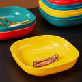 Spit Bone Dish Spit Bone Dish Home Snack Small Dish Salty Dish Plastic Snack Cake Dish Dining Table Garbage Plate Fruit Tray. 