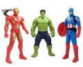 Avenger Action Figure Set Big Size Iron-man, Captain America and Hulk Avengers Infinity war Superheroes. 