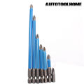 【TrendGlobe】AUTOTOOLHOME 1/4" Hex 7PCS PH2 Anti Slip Electric Screwdriver Bit Set Single Side Tips 25mm 50mm 65mm 70mm 90mm 127mm 150mm. 