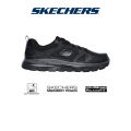 Skechers Men Work Flex Advantage Slip Resistant Shoes - 77040-BLK. 