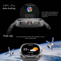 Sutuiying 2025 New Đồng hồ thông minh Samsung Galaxy Watch 7 Ultra dành cho nam và nữ La bàn AMOLED Nfc Gps Ip68 Đồng hồ thông minh thể thao chống nước có cuộc gọi Bt và theo dõi sức khỏe. 