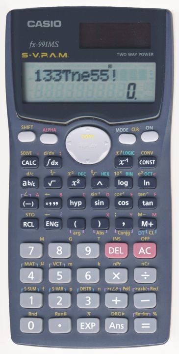 Scientific Calculator FX 991MS Brand New 2 Line Display