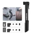 RockBros Portable Bike Air Pump Lightweight 80PSI Schrader Presta Valve Bicycle Hand Pump. 