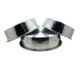 Round Shape Cake Tray 3 in 1 Set, Baking Pan High Quality Aluminum Mold, 3 Pcs Set ,Circle Shape Pan Bakeware, Cake Decorating Tools, Wedding Birthday Cake Pan. 