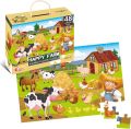 Jumbo Floor Puzzle - 35 / 48 Jumbo Pieces Giant Jigsaw Puzzle for Kids. 