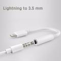 Lightning to 3.5mm Headphone Adapter For iPhone X, Xs ,Xs max, , Mini, 11,12,13, 14 , 8 ,7, 6 Plus Pro. 