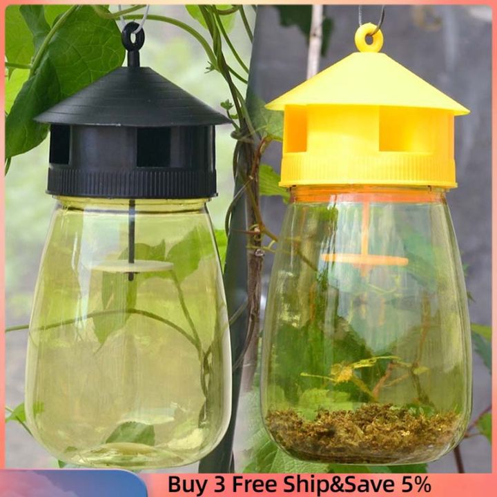 【ALLGOOD】Eg1pcs Fruit Fly Catcher Trap Reusable Bottle Bait Lure Insect Flies Pest Control Tool