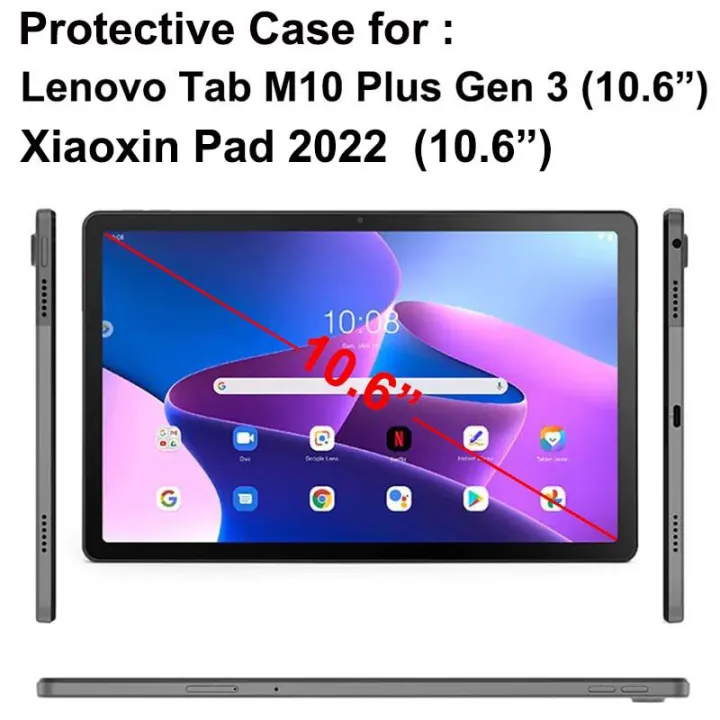 PU%20Leather%20Flip%20Cover%20Case%20for%20Lenovo%20Tab%20M10%20Plus%203rd%20Gen%20TB125%20TB128%20Xiaoxin%20Pad%202022%20TB125FU%2010.6%20inch%20Protective%20Casing%20Holder%20-%20Image%205