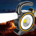 Torch Rechargeable COB Solar LED Flashlight. 