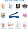 Impulse Heat Sealer PP Plastic Bag Heat Sealer Machine Food Film Sealing Machine 200MM. 
