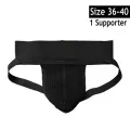 Size 36 - 40  1 Black Cotton Elastic Supporter. 