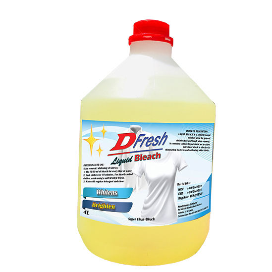 Cloth Bleaching Liquid 4L