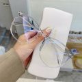 Transparent Round Frame Computer Glasses Women Men Anti Blue Light Blocking Eyewear Glasses Optical Spectacle Eyeglass. 