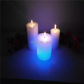 Mood Magic Colour Changing Wax Candles Romantic Real Flame with Colour Changing. 